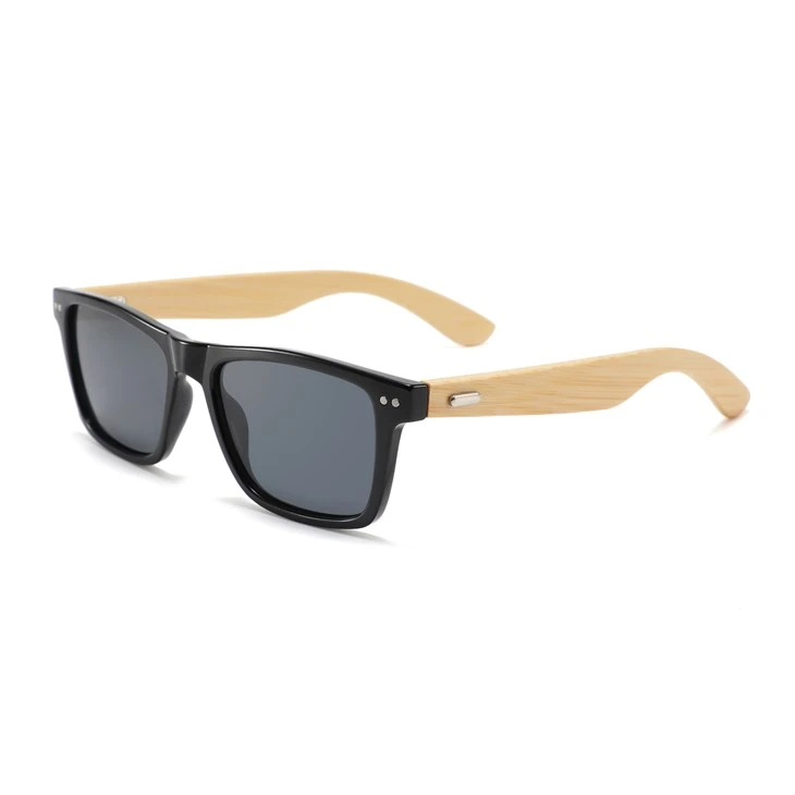 Eco-friendly Bamboo Temple Sunglasses
